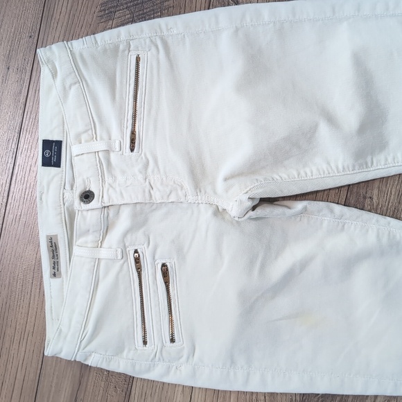 Adriano Goldschmied Moto Stevie ankle pants, mid-rise slim straight corduroy 26R - Picture 3 of 16